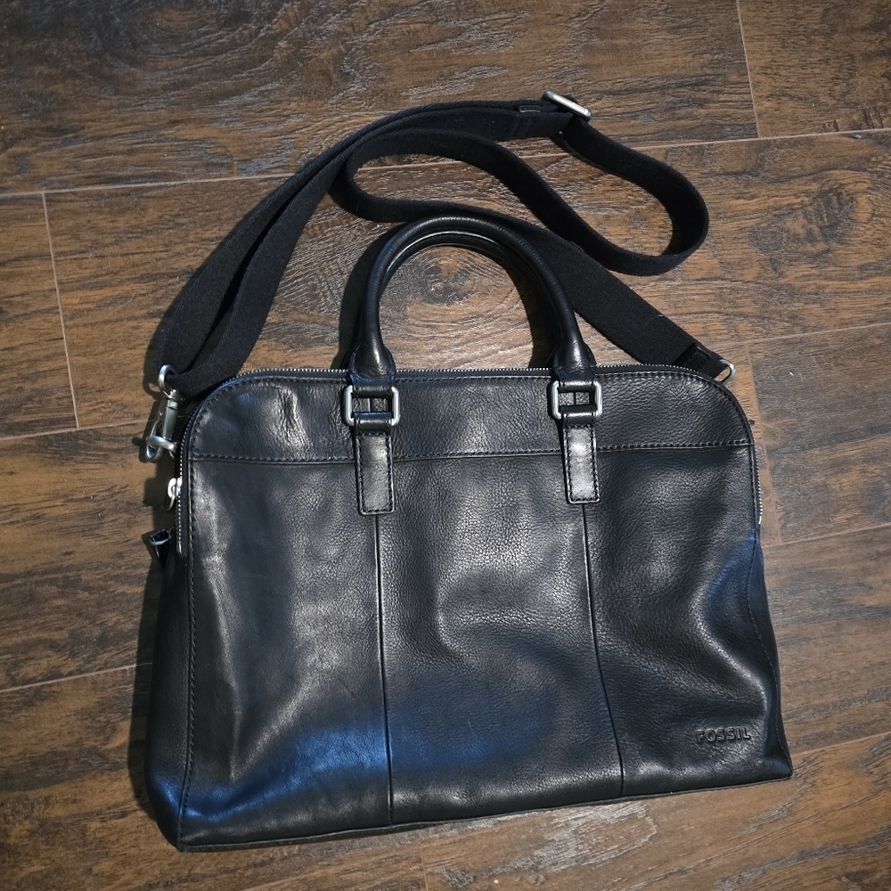 Fossil | Mercer Leather Briefcase